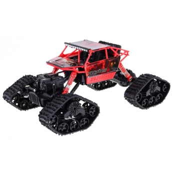 Zdalnie sterowany Crawler 2w1 dla dzieci 8+ Zmienne koła + gąsienice Napęd 4x4